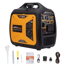 Portable Generator 5000/3800W Gas Engine Electric Remote Start Digital Display