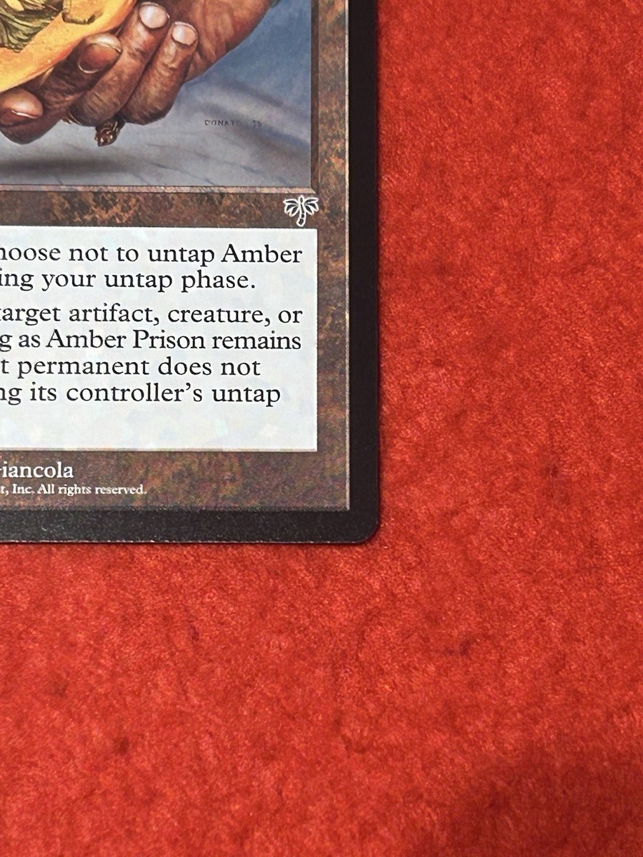 MTG Amber Prison The List Reprints Regular | eBay