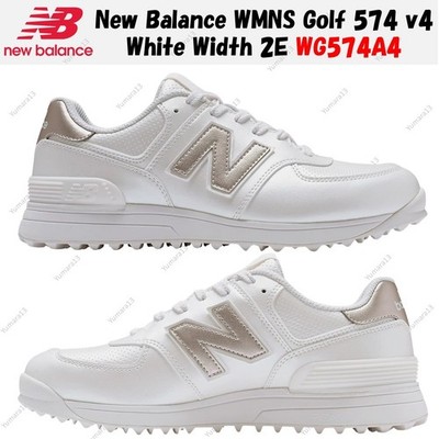 New Balance WMNS Golf 574 v4 weiß Weite 2E WG574A4 Damen Gr.