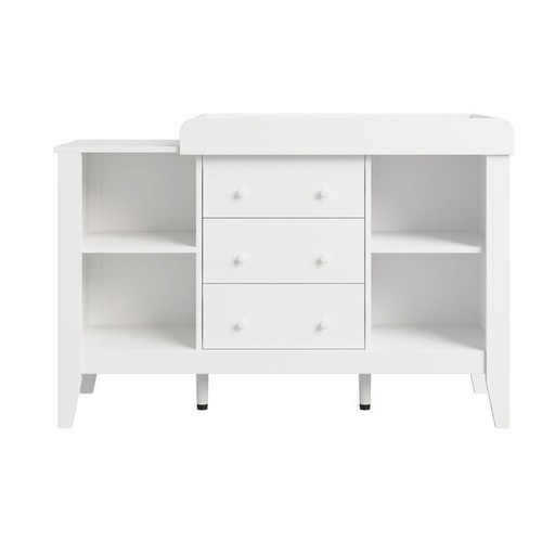 Baby Changing Table Chest of Drawers Cabinet Nursery Furniture - Picture 4 of 9