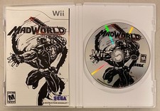 2009 NINTENDO Wii SEGA MADWORLD COMPLETE CIB TESTED WORKS