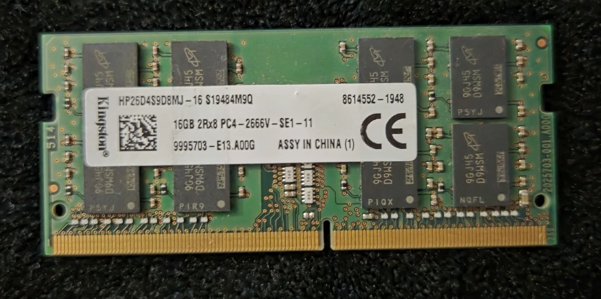 Kingston SO-DIMM DDR4 SDRAM Memory (RAM) for sale | eBay