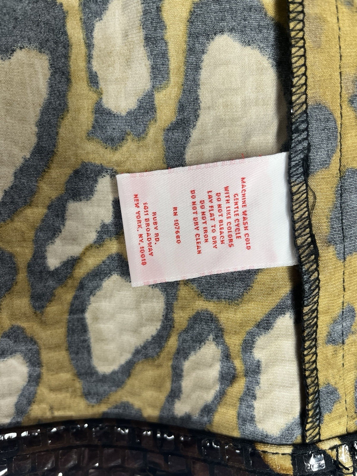 Ruby Rd. Women's 10 Statement Jacket Leopard Prin… - image 7