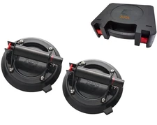 2 Pack 8" Glass Suction Cups To Lift Large Glass, (560lbs) Heavy Duty Industr...