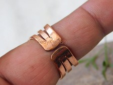 Unisex copper ring ,Copper open Ring, Handmade Heavy copper ring