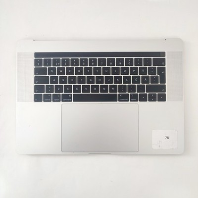 Apple Macbook Pro A1990 (2018) Silver PALMREST GRADE C scandinavian