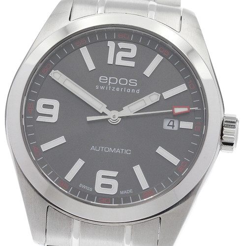 Epos 3411AGYM Sportive Date Automatic Men's Wristwatch with Warranty From Japan