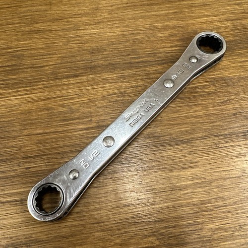 SNAP ON RATSCHENSCHLÜSSEL 1/2-9/16 AF R1618A GARAGE MECHANIKER VINTAGE ALTES WERKZEUG - Bild 1 von 6