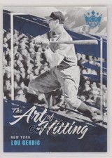 2022 Panini Diamond Kings The Art of Hitting Holo Blue 58/99 Lou Gehrig HOF 4z8