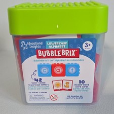 Educational Insights Lowercase Alphabet BubbleBrix Ages 3+
