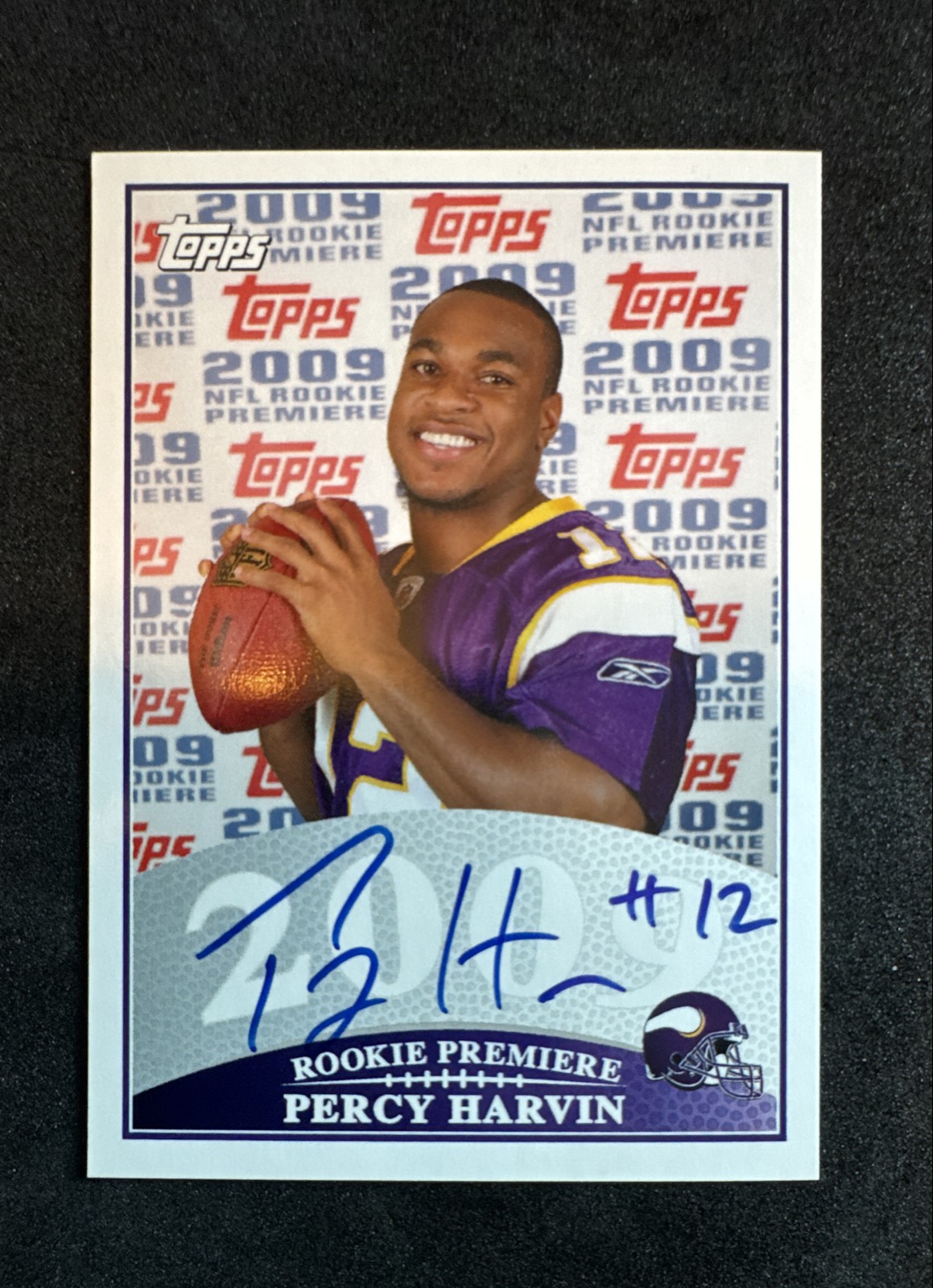 Percy Harvin Topps Rookie Premiere Autographs #RPAPH Base