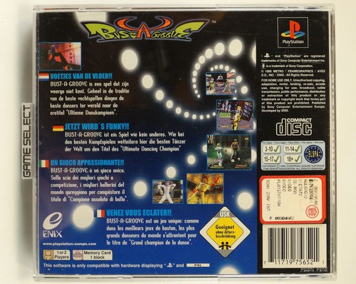 BUST A GROOVE SONY PLAYSTATION 1 2 3 PS1 PS2 PS3 PAL EUR - COMPLET - Photo 2/8