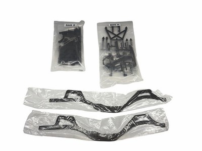 New Axial SCX10 Pro 1/10 Chassis W Bumpers, Sliders, Chassis Brace Etc. #18314