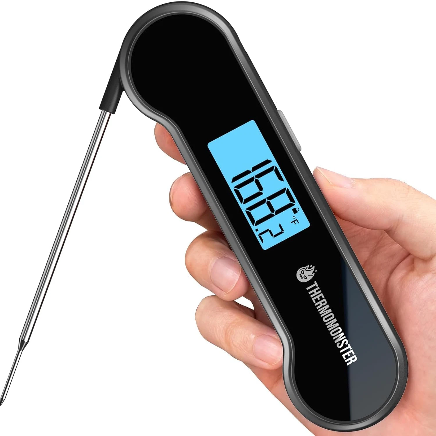 0.5 Sec Instant Read Meat Thermometer Digital with ±0.5℉ Precision, Food Thermom