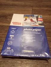 Office Depot High Gloss Premium Photo Paper 50 4"X6" Sheets Inkjet New Sealed