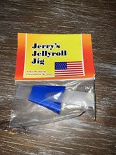 Jerry’s Jellyroll Jig, Rug Making, Blue