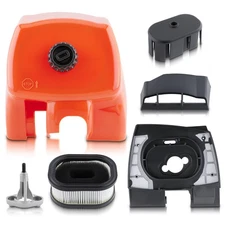 Air Filter Cover Air Filter Base Baffle Kit For STIHL 066 MS650 MS660 Chainsaws