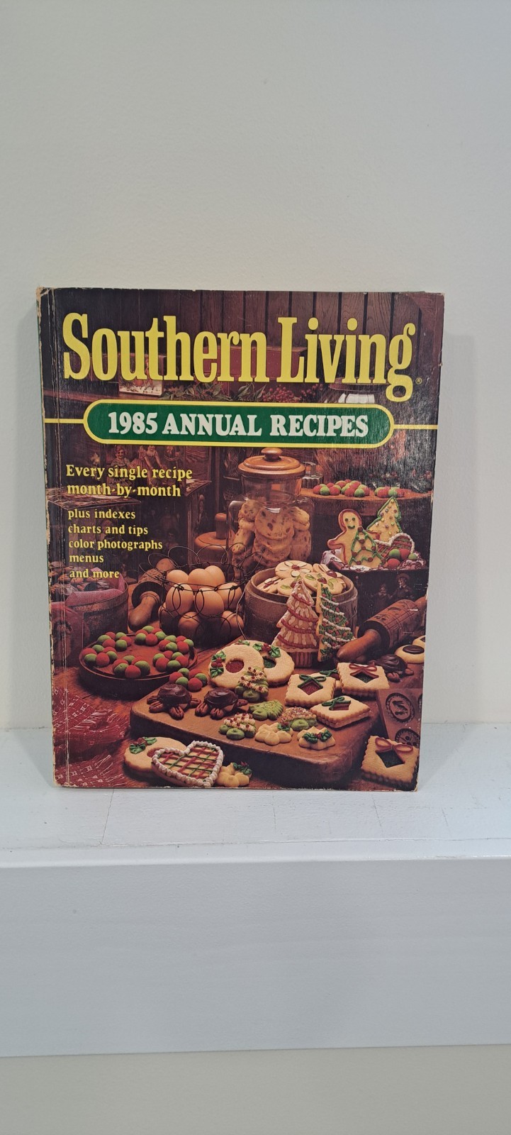 Vtg. Southern Living 1985 Annual Recipes Hardcover Cookbook Retro Family.