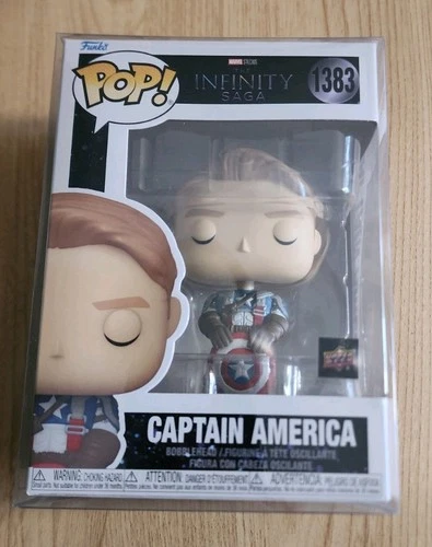 Funko Infinity Saga Captain America 1383 Upper Deck Exclusive WITH PROTECTOR