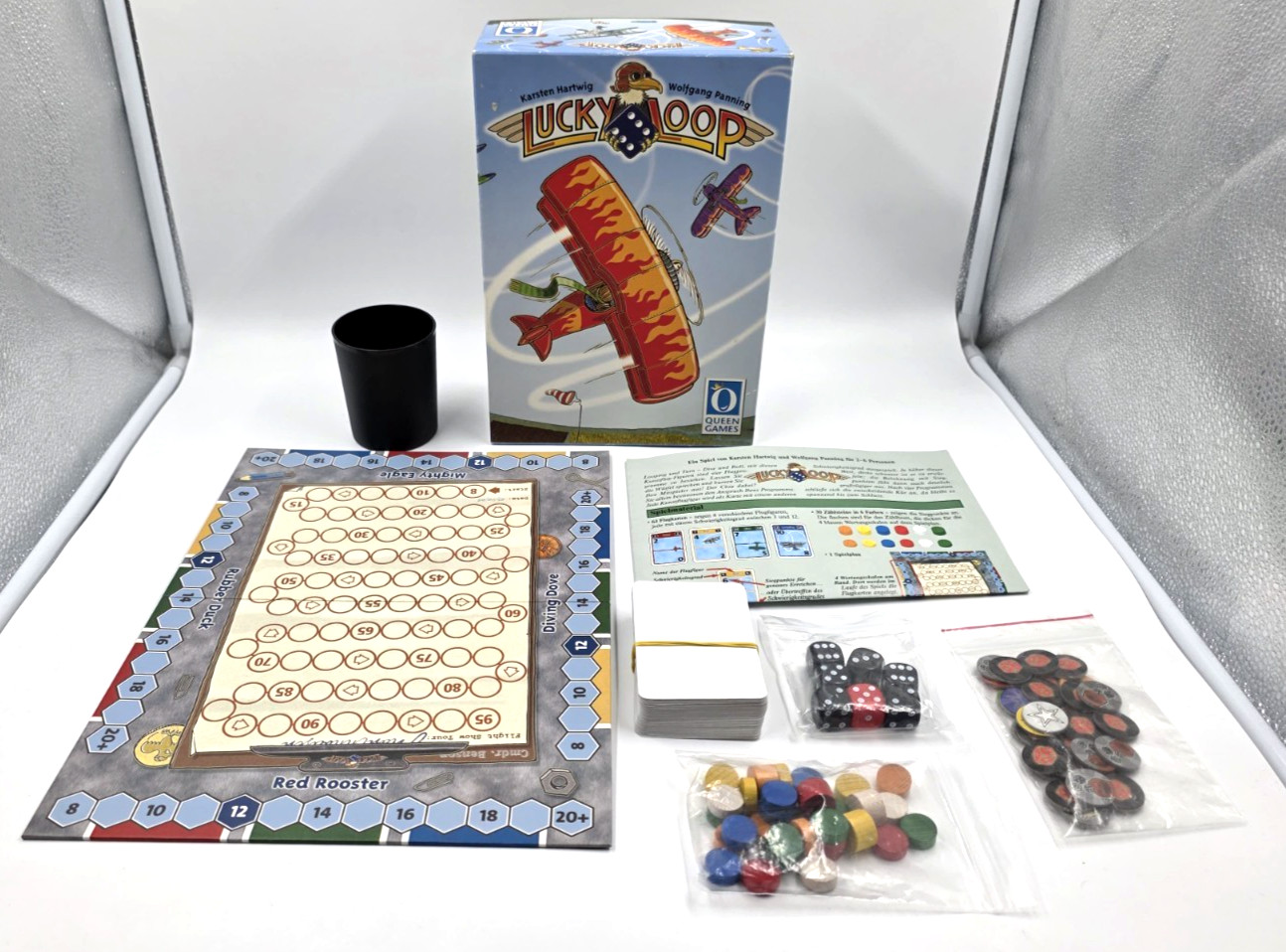 Queen Games Lucky Loop Gesellschaftsspiel | 8+ | Vollständig 2-6 Spieler ✅
