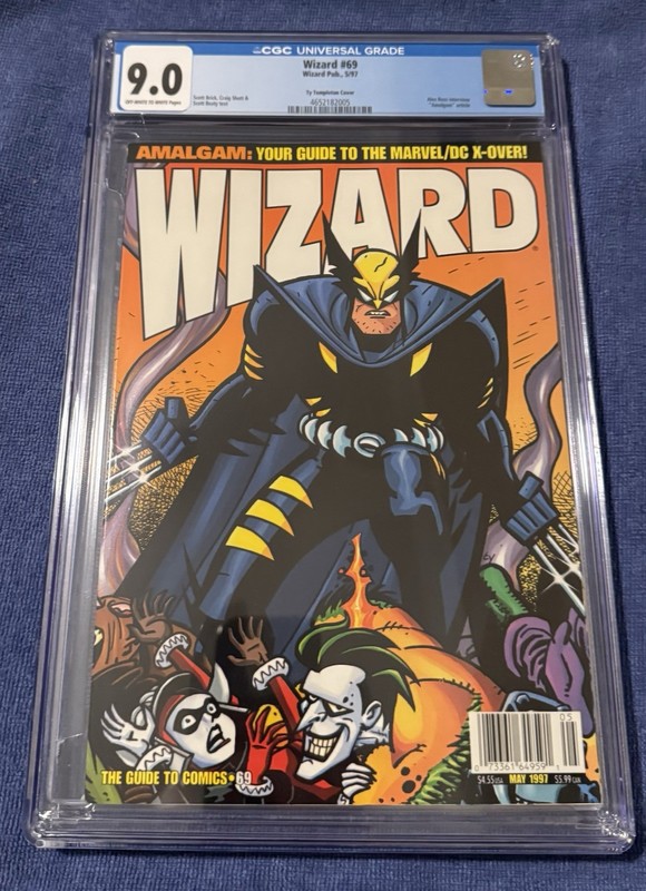 WIZARD MAGAZINE #69 DARKCLAW Cover 1997 CGC HIGHEST RATED!! Nice!
