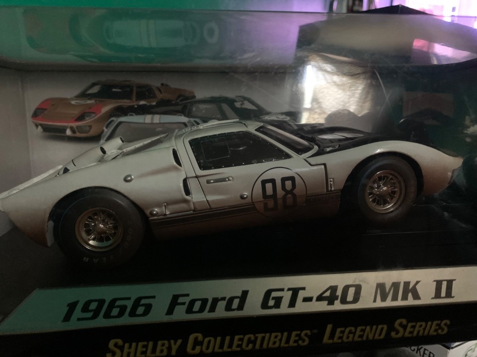 Shelby Collectibles Legend Series 1966 FORD GT-40 MK II #98 1:18 scale ...