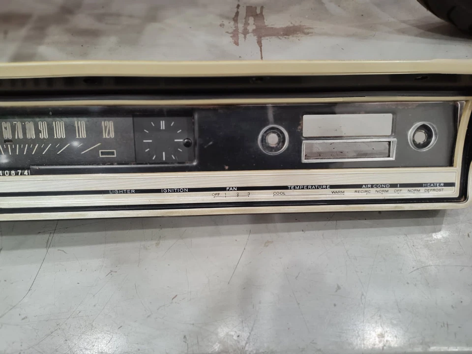 1966 Ford Fairlane FACTORY AC Instrument Cluster Foto 3 de 4