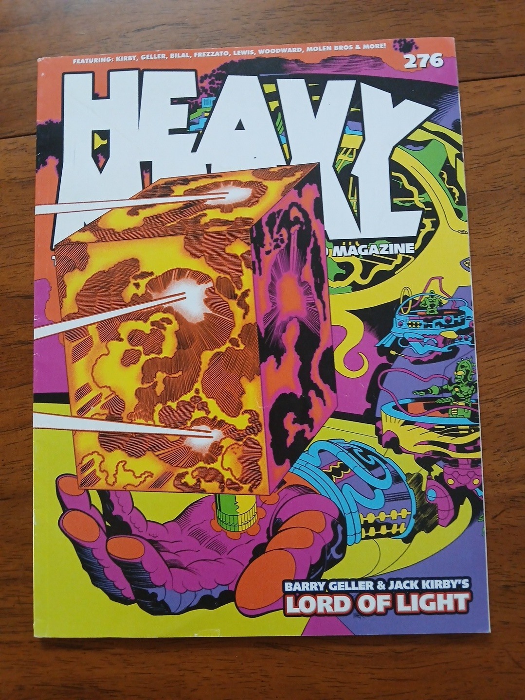 Heavy Metal Magazine 276 2015 Lord of Light Kirby Geller Frezzato Comic Fantasy