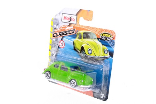 Maisto 1/64 2-Pack BKC Burnin' Key Car, Bad Apple Skool Bus, Classic VW Beetle - Picture 3 of 3