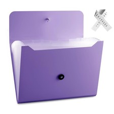 Expanding File Folder File Organizer with 13 Pockets Accordion Filing Folder ...