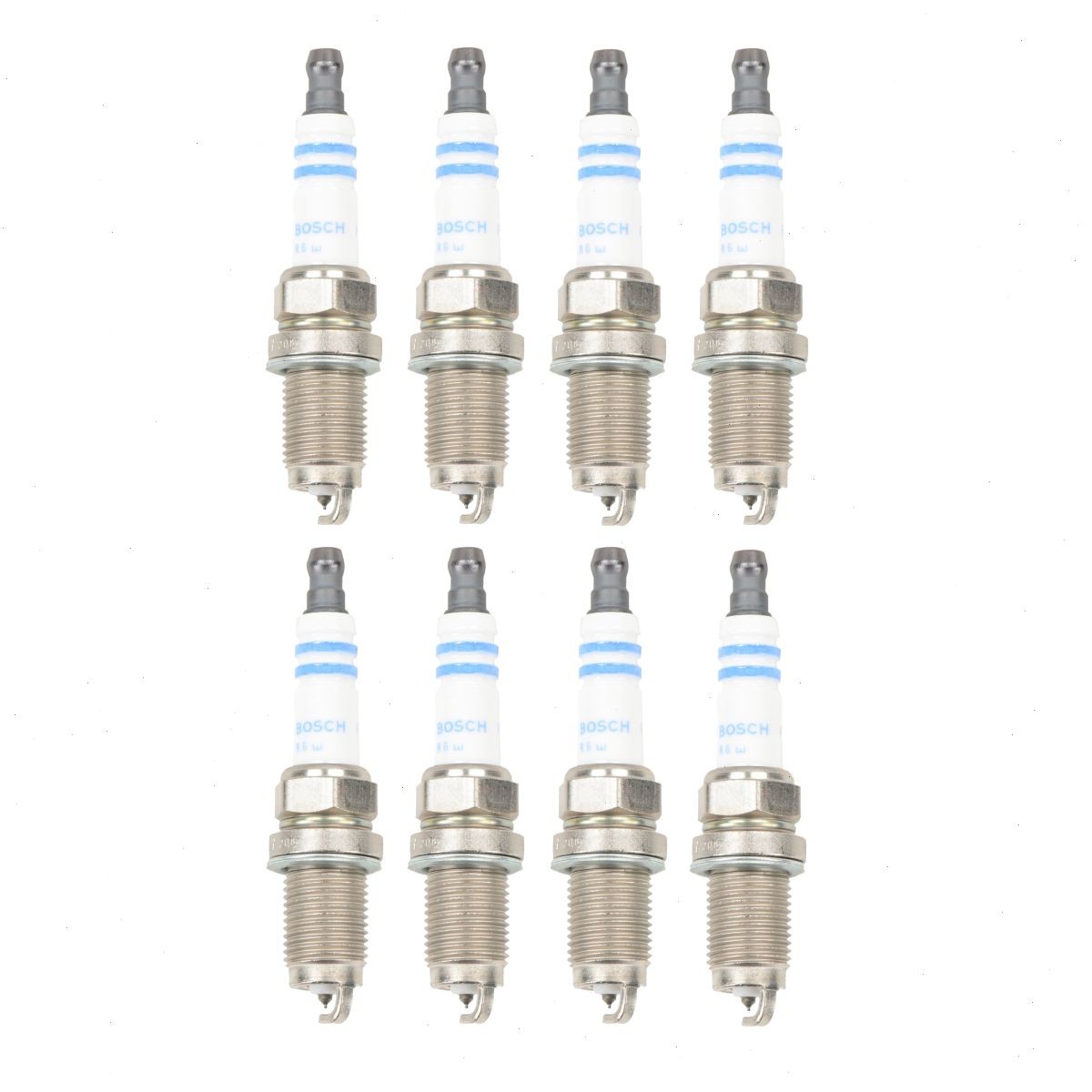 8 pc Bosch 6714 Platinum Spark Plugs for 7772 6994 Ignition Wire Secondary qe