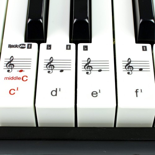 61 Key Keyboard Piano with Pitch Bend, Power Supply, Sheet Music Stand, Piano... - Picture 6 of 9