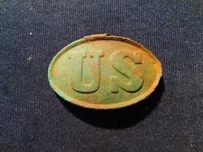 Unusual Union US Buckle Recovered in Marshall, Virginia.