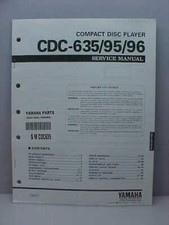 Yamaha CDC-635 Original Service Manual Free Shipping