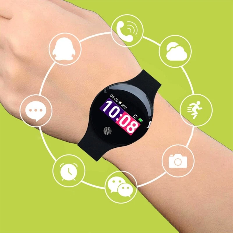 Smartwatch Mens Waterproof Bluetooth compatible Clock Fitness Bracelet