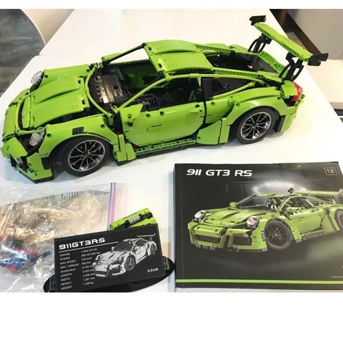 MOC TECHNIC: Porsche 911 GT3 RS (Green) MOC - Read Description =BRAND NEW= - Picture 8 of 11