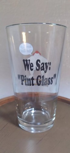 Kirin Ichiban Pint Beer Glass HTF Sumo Says: “Shot Glass” 5.75" - Picture 3 of 4