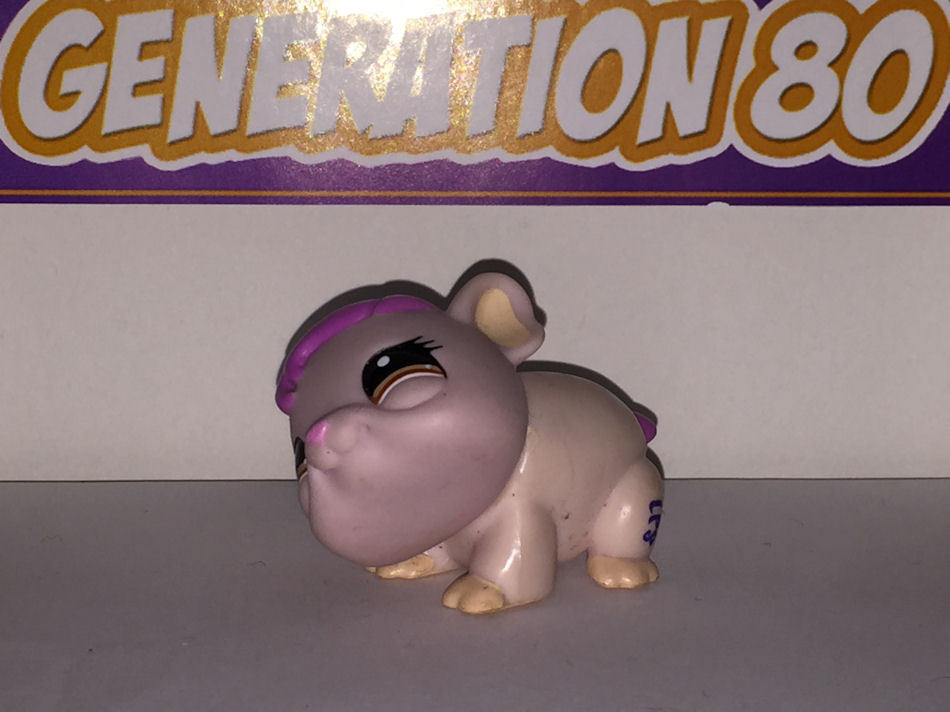 Figurine Littlest Pet Shop LPS - Cochon N°537 - Authentique Hasbro - Occasion