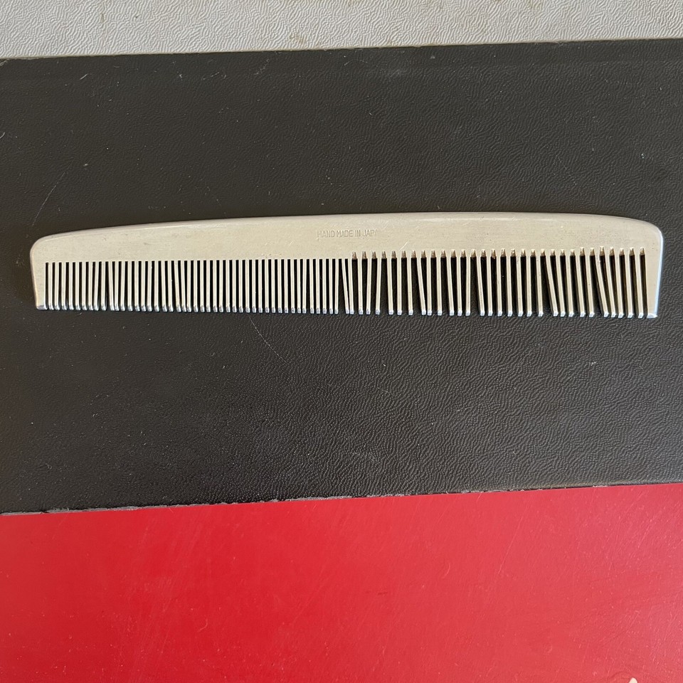Vintage TipTop Aluminum Metal Comb Hand Made In Japan Tip Top Comb 6.5 in eBay