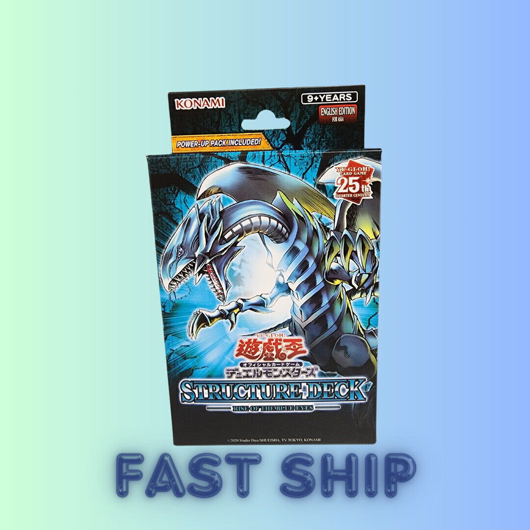 yugioh ocg blue eyes deck Konami Saga of White Dragon Structure : Toys & Games The card will be insert into a sleeve and put into a top loader and put in a bubble envelope. Yu-Gi-Oh! Official Card Game Structure