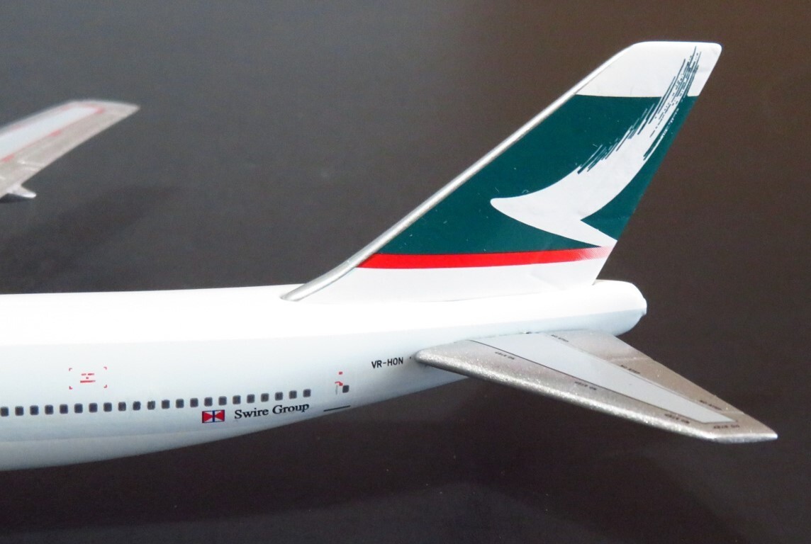 BigBird 400. Cathay Pacific B747-300. VR-HON. 1:400 Scale. Very