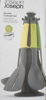 Joseph Joseph Elevate Karussell 6-teiliges Utensilienset mit Ständer