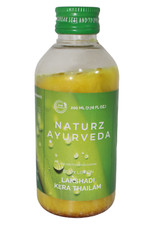 Naturz Ayurveda Lakshadi Kera Thailam 200 ml | Vaidyaratnam Oushadhasala