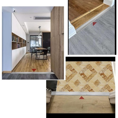 Self Adhesive Floor Transition Strip Carpet To Tile Edging Trim Strip Doorway - Picture 7 of 18