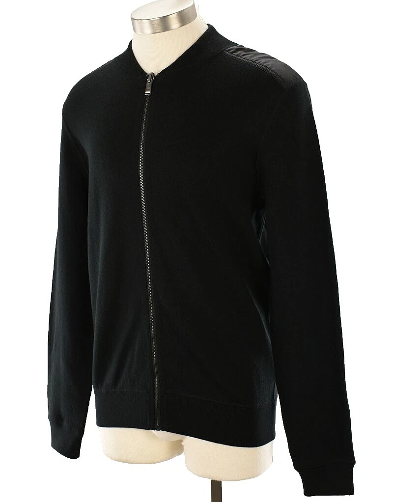 Suéteres Negro Algodón HUGO BOSS para hombres