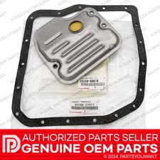 GENUINE Toyota Lexus OEM Auto Transmission Oil Strainer Filter + Oil Pan Gasket