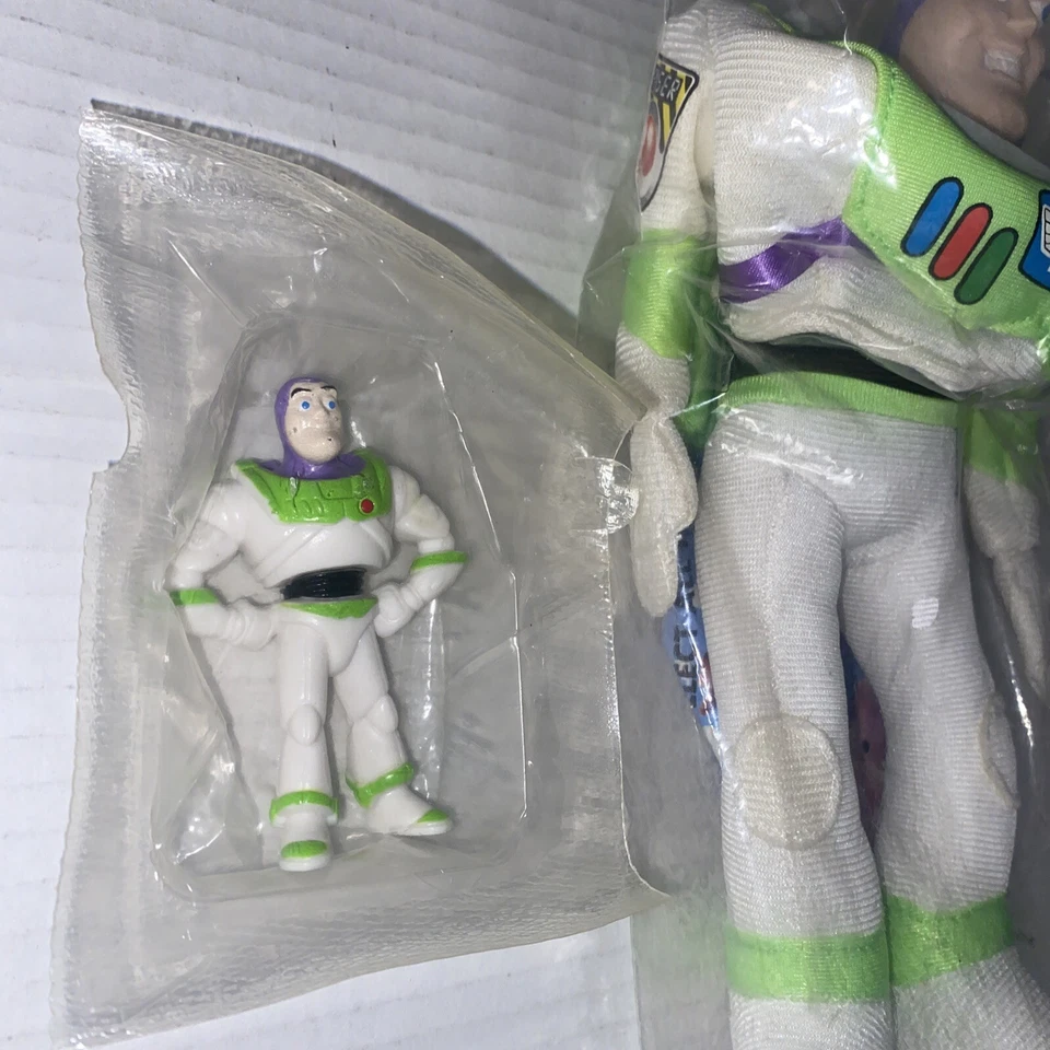 Винтажный лот 1990-х TOY STORY 2 Buzz Lightyear General Mills хлопья прем. Burger King - Изображение 3 из 4