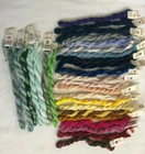EdMar BOUCLE Brazilian threads, 29 skeins in assorted colours. 10 metres (Bag M)