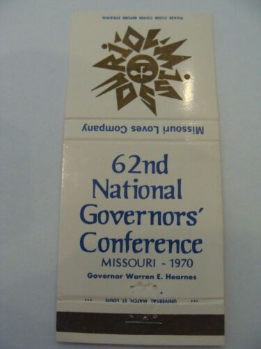 Pochette allumettes - 62nd National Governors' Conference - MISSOURI - US -(257) - Imagen 1 de 1