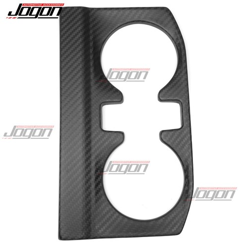 Carbono mate para Ford F150 Raptor 2021 22+ salida de aire trasera ventilación portavasos moldura - Imagen 10 de 11